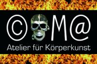 Dieses Bild zeigt das Logo des Unternehmens COMA Atelier für Piercing, Intimpiercing, Branding & Tattoo