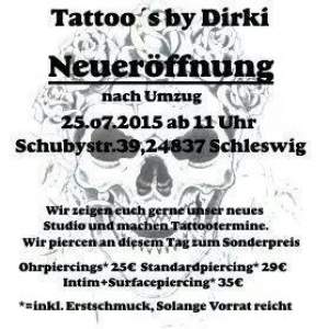 Dieses Bild zeigt das Logo des Unternehmens Tattoo´s by Dirki